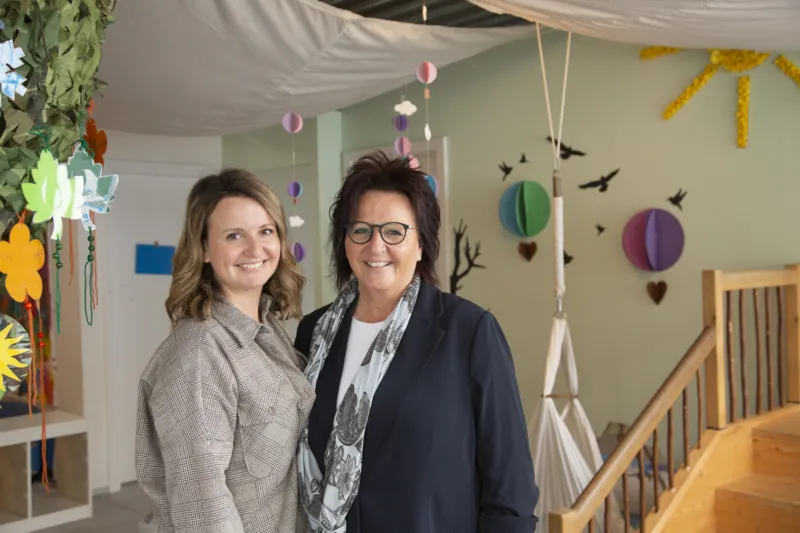 Ina und Regula Iff high